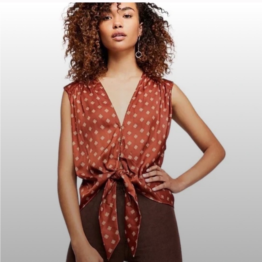 Free people  mornings in marrakesh tank